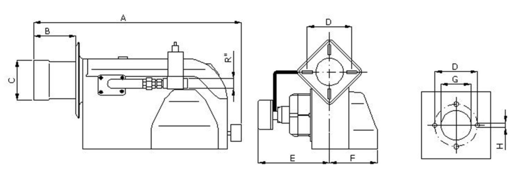 Комбинированная горелка Iranradiator